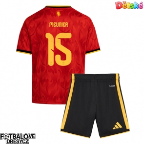 Belgie Thomas Meunier #15 Dětské Domácí dres komplet MS 2026 Krátký Rukáv (+ trenýrky)